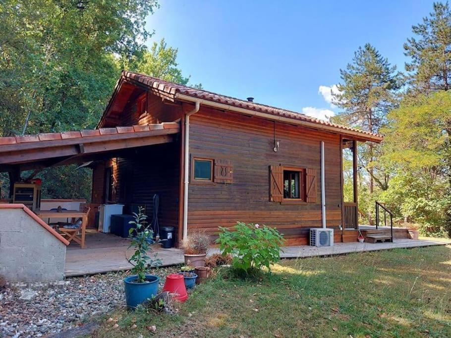 Chalet Au Milieu De La Foret Avec Lac A Proximite Layrac Екстериор снимка